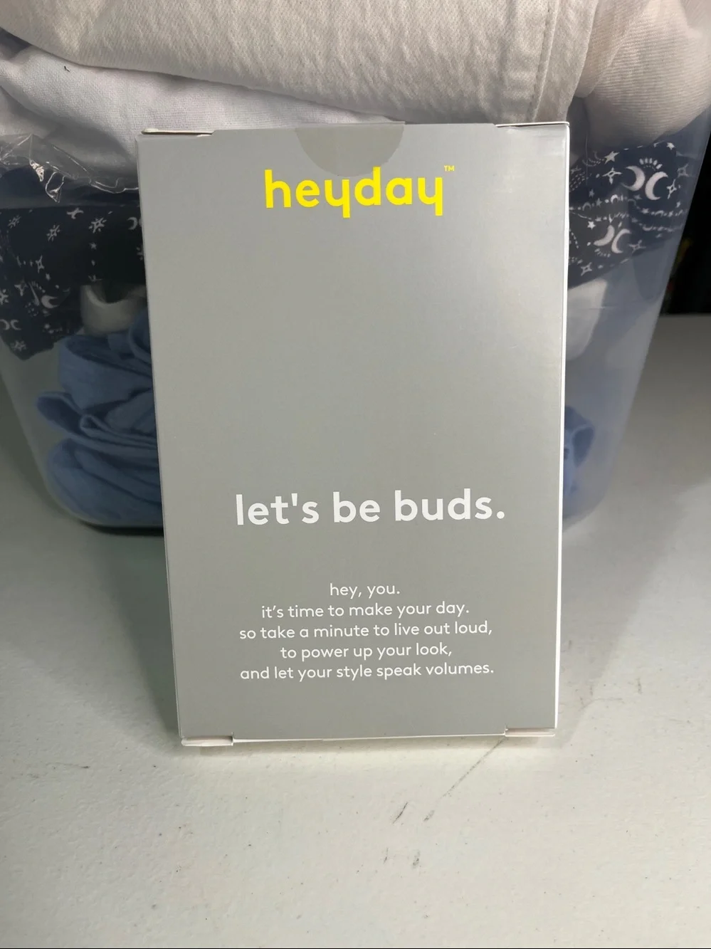 heyday Lime Bear Wired Earbuds with Black Cord - Picture 2 of 3